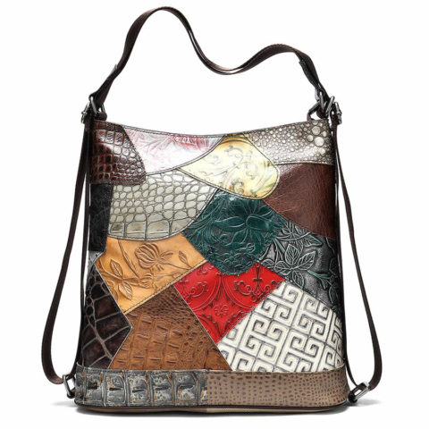 Sac à bandoulière en cuir véritable