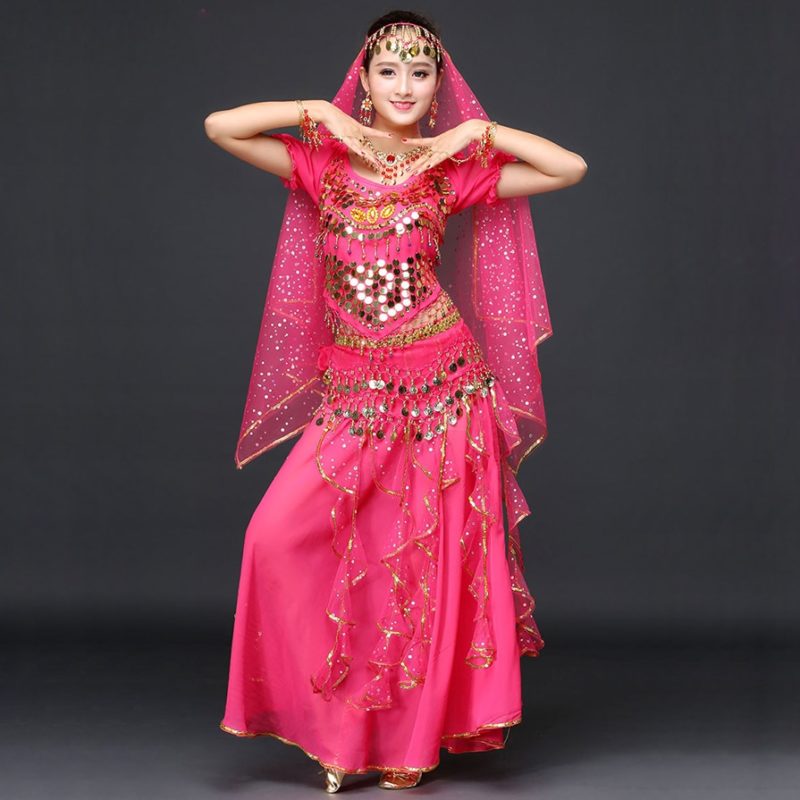 Ensemble 4 pièces Bollywood indien – Image 2