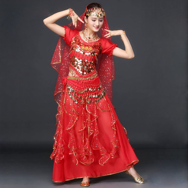 Ensemble 4 pièces Bollywood indien – Image 1