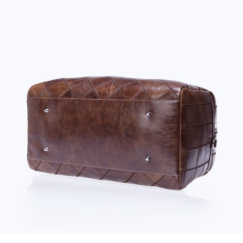 Sac de voyage en cuir véritable, Week-end – Image 4