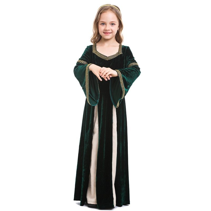 Costume de Princesse pour fille, déguisement avec accessoire – Image 5