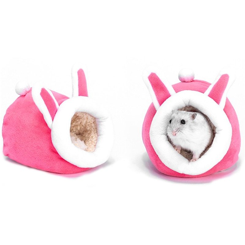 38709-o8pacg.jpg Lit maison d'hiver, niche pour lapin, cochon d'inde, rongeur – Image 4