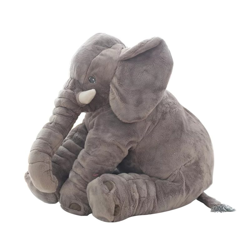 Peluche éléphant doux, 40 à 60 cm – Image 2