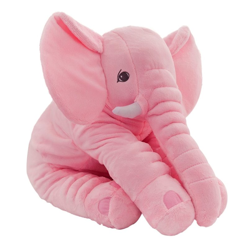 Peluche éléphant doux, 40 à 60 cm – Image 6
