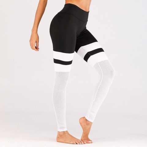 Legging en maille, taille haute et respirant