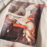 Sweat à capuche rétro peinture imprimé – Image 11