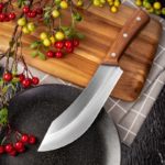 Couteau de cuisine en acier à haute teneur en Carbon 18,5 cm – Image 2