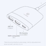 Station d'accueil portable pour Nintendo Switch, USB 3.0 PD, HDMI 4K – Image 7