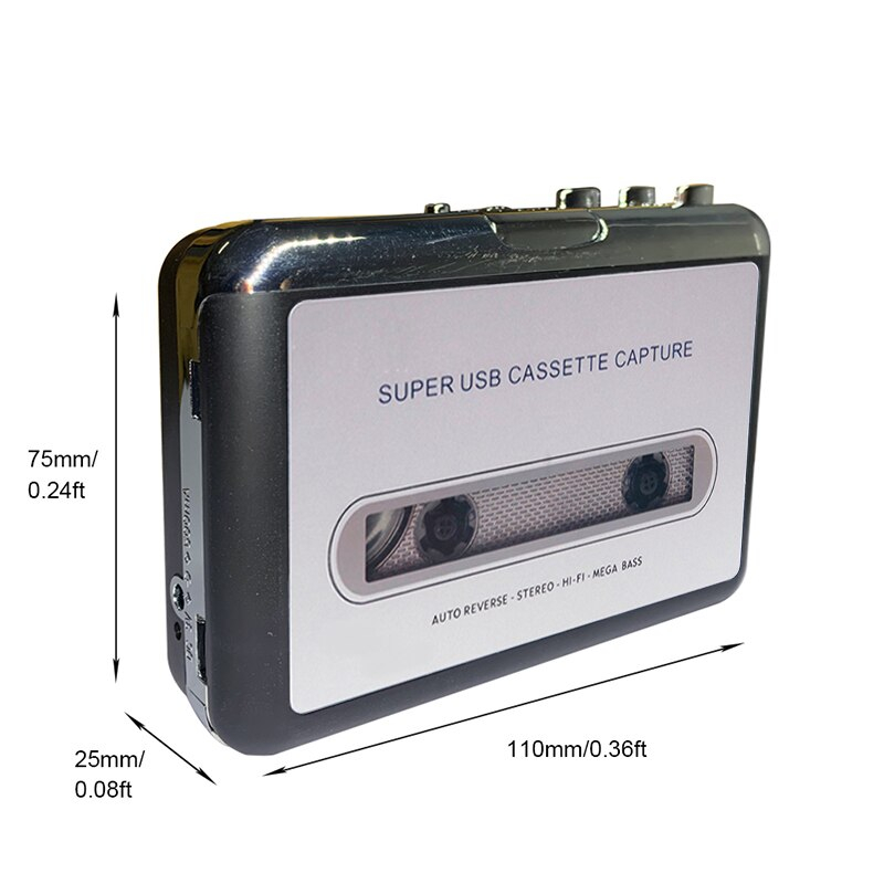 Convertisseur de cassette audio à MP3, WAV 