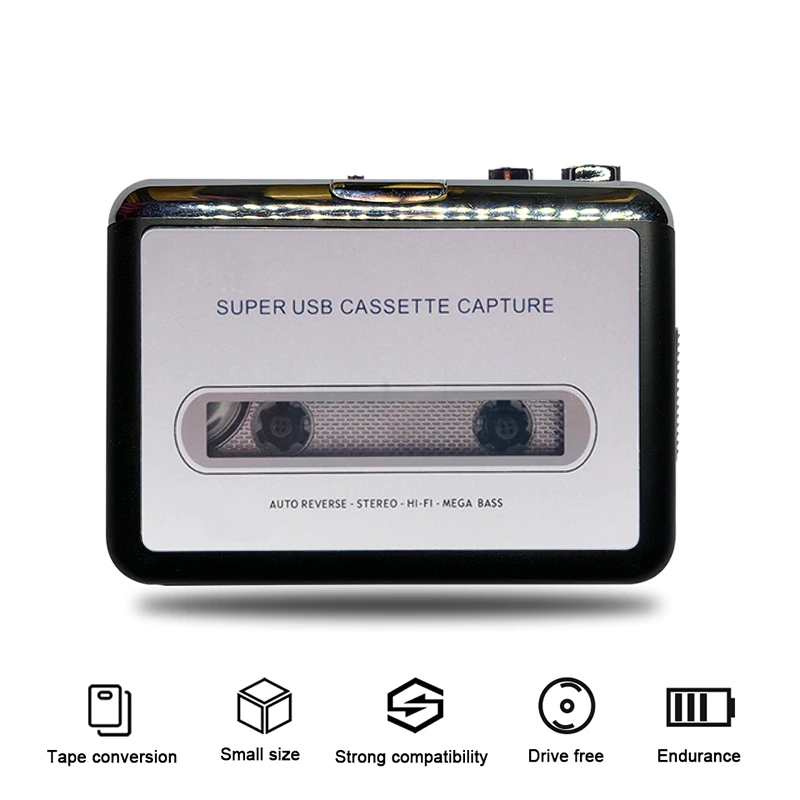 Convertisseur de cassette audio à MP3, WAV 