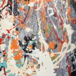 Peinture à l'huile sur toile acrylique abstraite faite à la main, de style expresso – Image 2