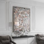 Peinture à l'huile sur toile acrylique abstraite faite à la main, de style expresso – Image 3