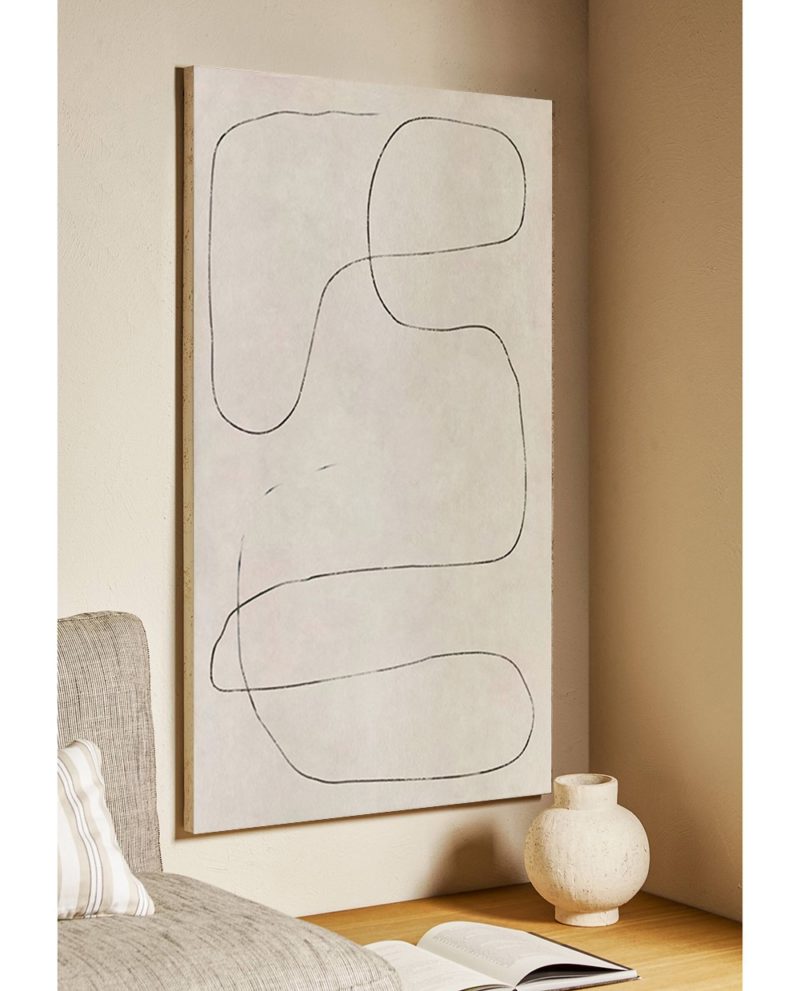 70402-b4gy2g.jpg Peinture à l'huile abstraite sur toile faite à la main, peinture minimaliste, art moderne – Image 4