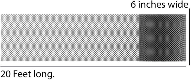 Grille de protection de gouttière en plastique noir, protection des feuilles, installation facile, 15x600 cm – Image 6