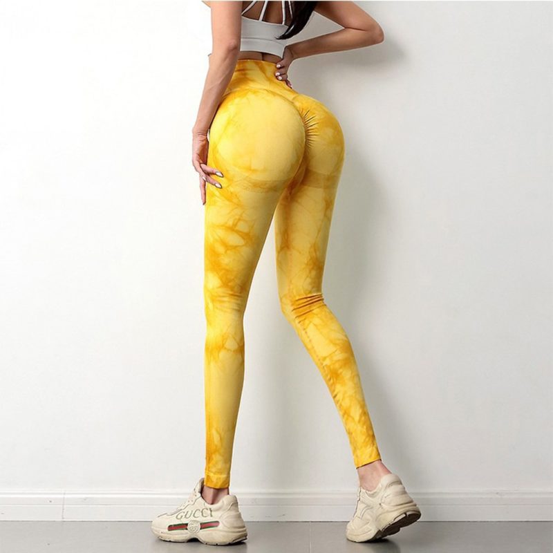 Legging imprimé effet Push Up, vêtements de gymnastique – Image 1