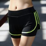 Short de Sport 2 en 1, respirant, extensible, double couche, à séchage rapide – Image 2