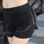 Short de Sport 2 en 1, respirant, extensible, double couche, à séchage rapide
