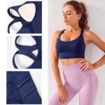 Brassière de sport sans couture à fort Impact, haut ajustable, Push-Up – Image 5