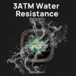 Montre connectée DG Ares, écran rond 1.32", 300mAh, Android et IOS – Image 5