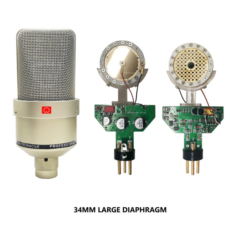 Microphone Professionnel TLM103 clone, large diaphragme 34 mm – Image 4