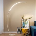 Lampadaire LED en forme d'arc avec télécommande, 170 cm – Image 3