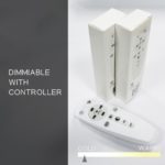 Lampadaire LED en forme d'arc avec télécommande, 170 cm – Image 6