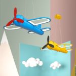 Suspension lampe Avion pour chambre d'enfant, avec télécommande – Image 3