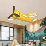 Suspension lampe Avion pour chambre d'enfant, avec télécommande – Image 4