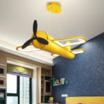 Suspension lampe Avion pour chambre d'enfant, avec télécommande – Image 6
