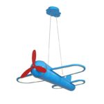Suspension lampe Avion pour chambre d'enfant, avec télécommande
