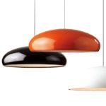 Suspension en aluminium, lampe au design italien, E27