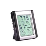 Thermomètre et hygromètre d'intérieur numérique avec jauge d'humidité