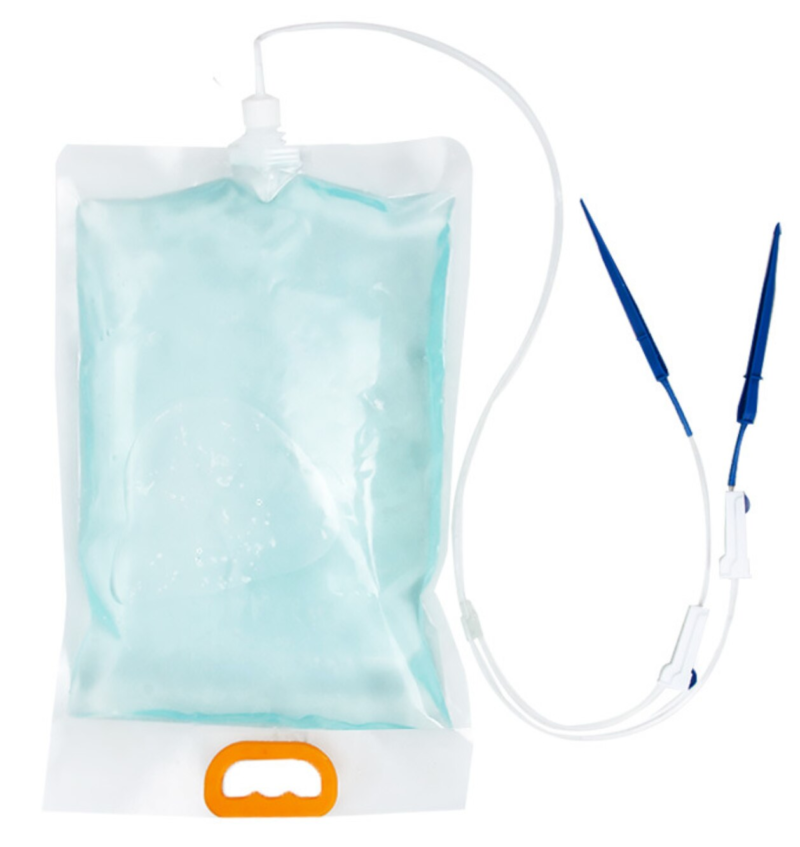 Kit d'égouttage à sac d'eau de 3,5 litres, avec goutteurs réglables – Image 1