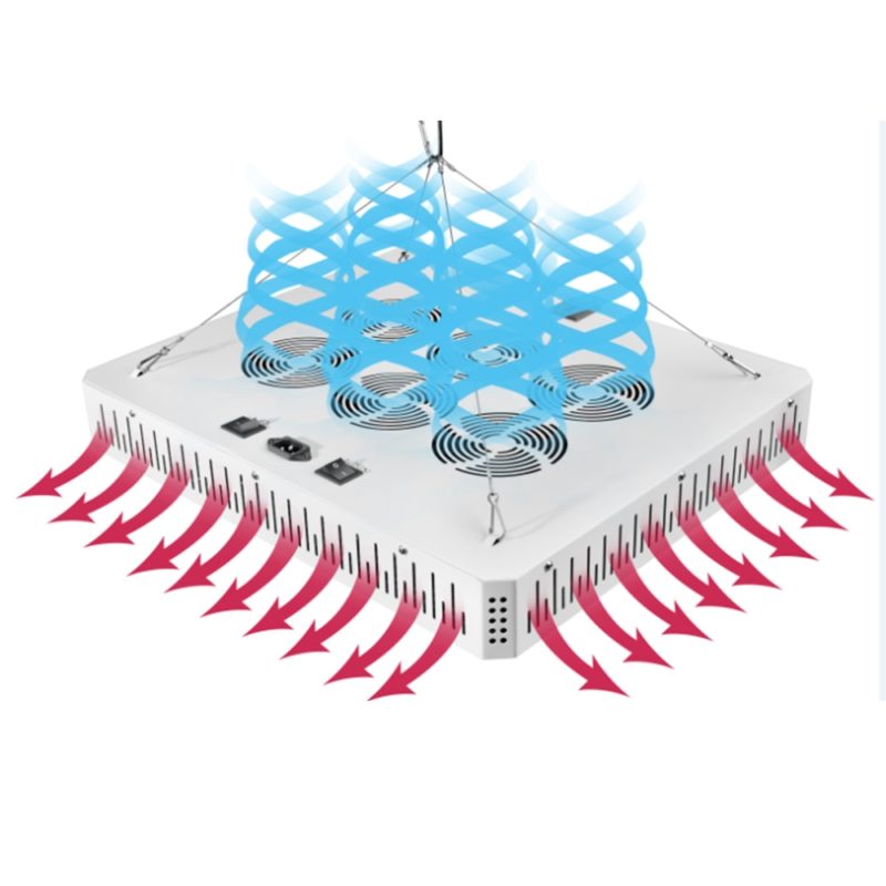 Lampe horticole de croissance LED COB, 1000/2000/3000W, spectre complet, éclairage pour culture d'intérieur – Image 4