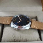 Montre mécanique pour homme, 47 mm, verre de Saphir, col de cygne, mouvement manuel – Image 5