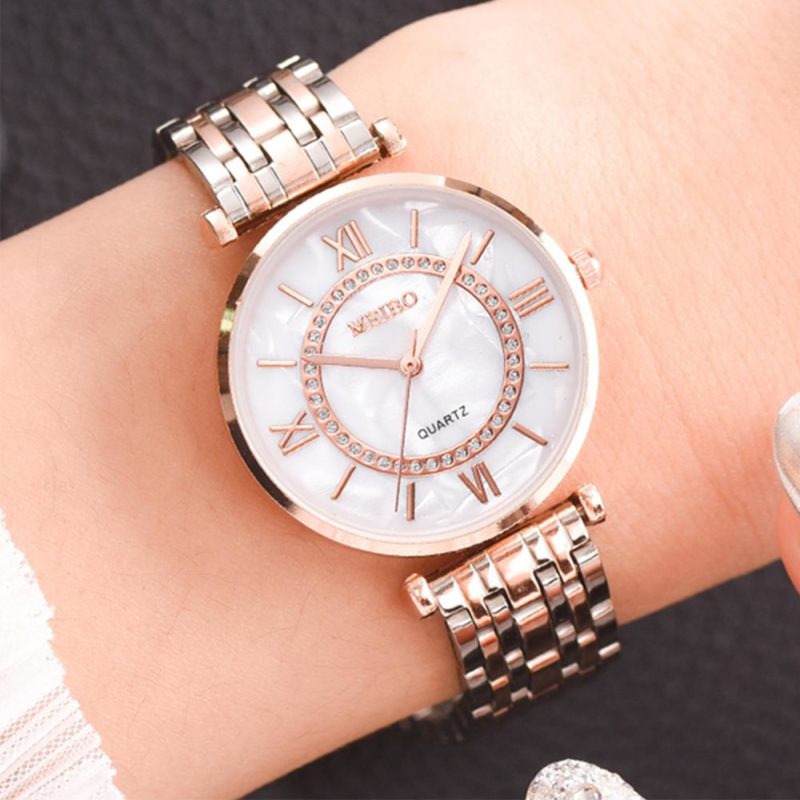 Montre-Bracelet analogique à quartz pour femme, 28 mm – Image 1