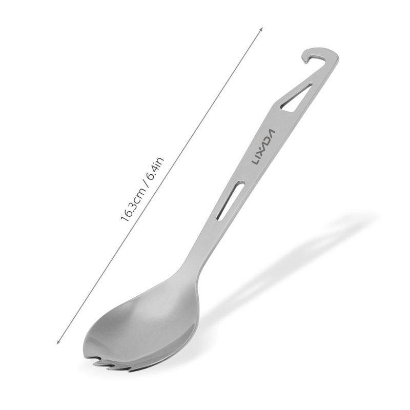 81295-q53ykz.jpg Fourchette en acier inoxydable à long manche avec ouvre-bouteille, Camping – Image 5