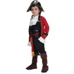 Costume de Pirate avec Chaussures, Chapeau et Ceinture pour Enfant – Image 6