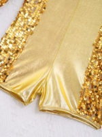 Combinaison de danse de Ballet pour enfant, paillettes brillantes – Image 6