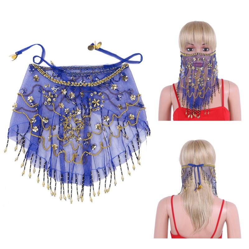 83204-tzg5ih.jpg Voile de visage oriental, maille transparente avec perles – Image 6