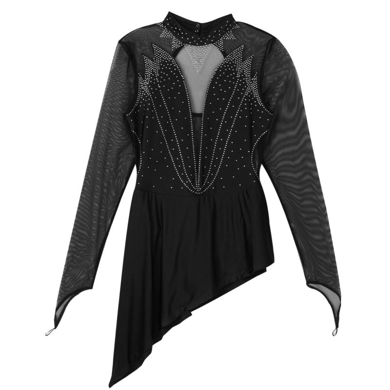 Robe de danse pour femme, à manches longues – Image 6