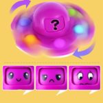 Jouet interactif anti-stress pieuvre à retourner en silicone – Image 3