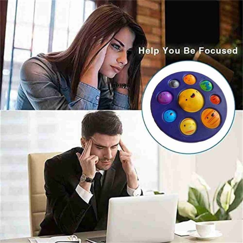 Jouet sensoriel anti-Stress à huit planètes, anti-Stress, pour autisme, l'anxiété – Image 3