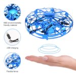 Mini hélicoptère RC UFO, Drone, détection de main, infrarouge RC