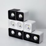 Spot LED COB carré à intensité réglable, montage en Surface, 10/15/20/30W – Image 2