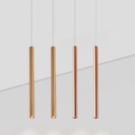 Suspension lampe LED long tube cylindrique, intensité variable, 7W – Image 2