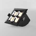 Spot LED encastrable pour plafond, lumière à intensité réglable, 16W – Image 2