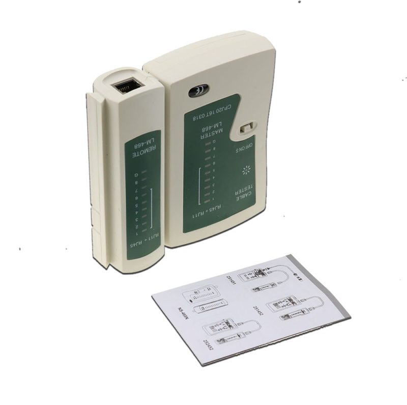 Kit d'outils d'entretien réseau 11 en 1, testeur de câble LAN, coupe-fil, tournevis, pince à sertir – Image 6