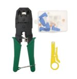 Kit d'outils d'entretien réseau 11 en 1, testeur de câble LAN, coupe-fil, tournevis, pince à sertir – Image 3