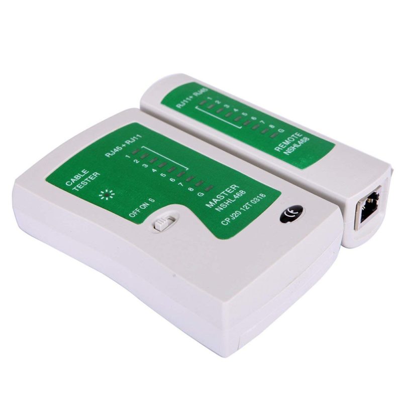 86217-8niypp.jpg Testeur de câble réseau professionnel, RJ45 RJ11 RJ12 CAT5 UTP – Image 3